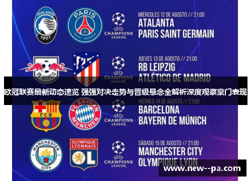 欧冠联赛最新动态速览 强强对决走势与晋级悬念全解析深度观察豪门表现